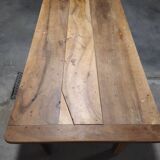 Walnut farmhouse table