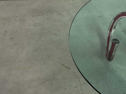 Murano glass coffee table by Maurice Barilone, 1980s