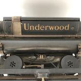 Underwood typewriter late 20/30