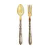 Fourchette et cuillère en corne