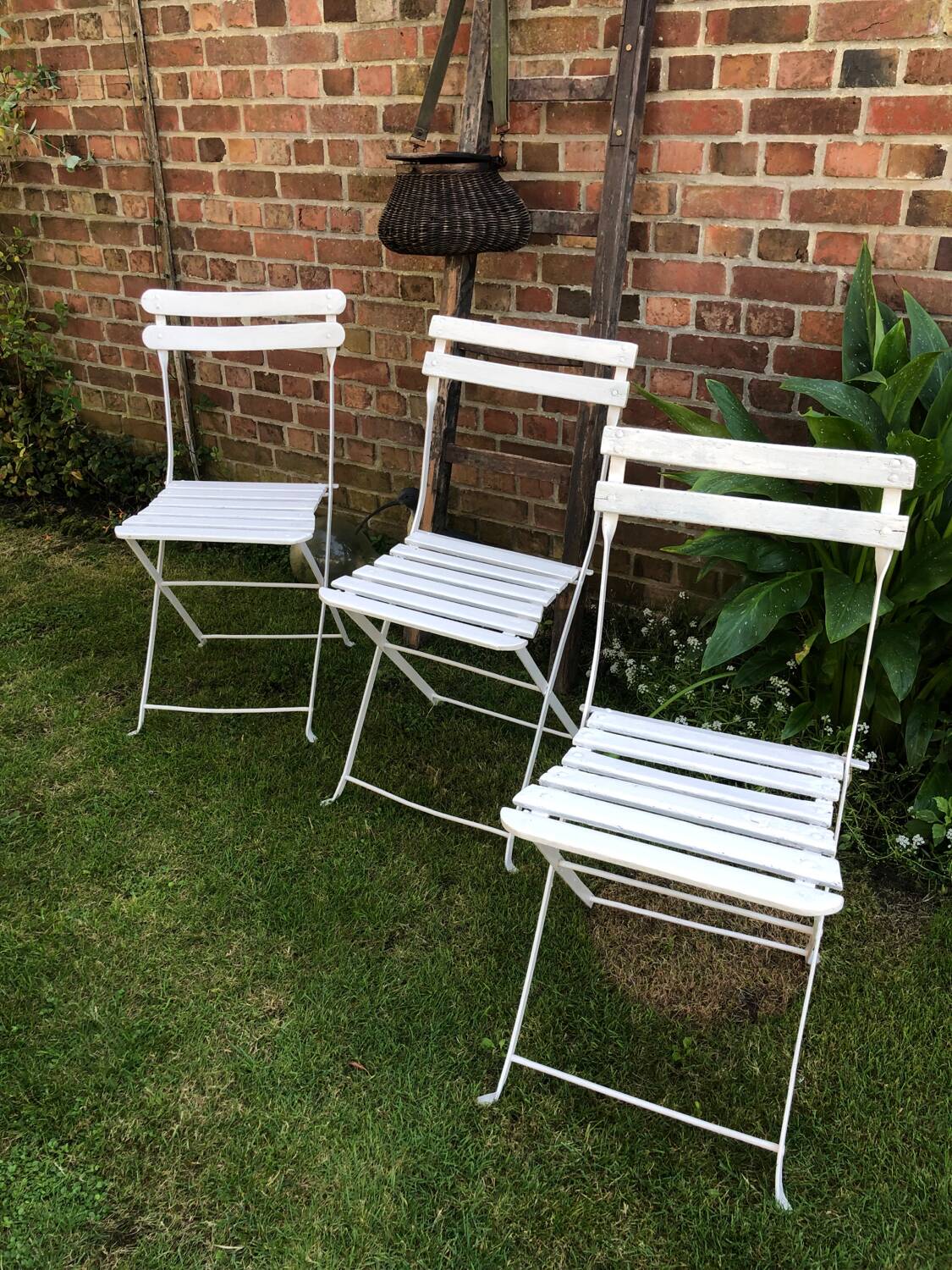 Old garden chairs from the 1930s