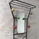 Wall rack on vintage stand 50s