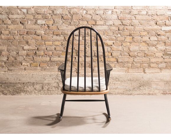 Black rocking chair