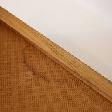 Scandinavian teak bedside table or wall console 1960