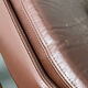 Leather and wood armchair by Ib Kofod Larsen