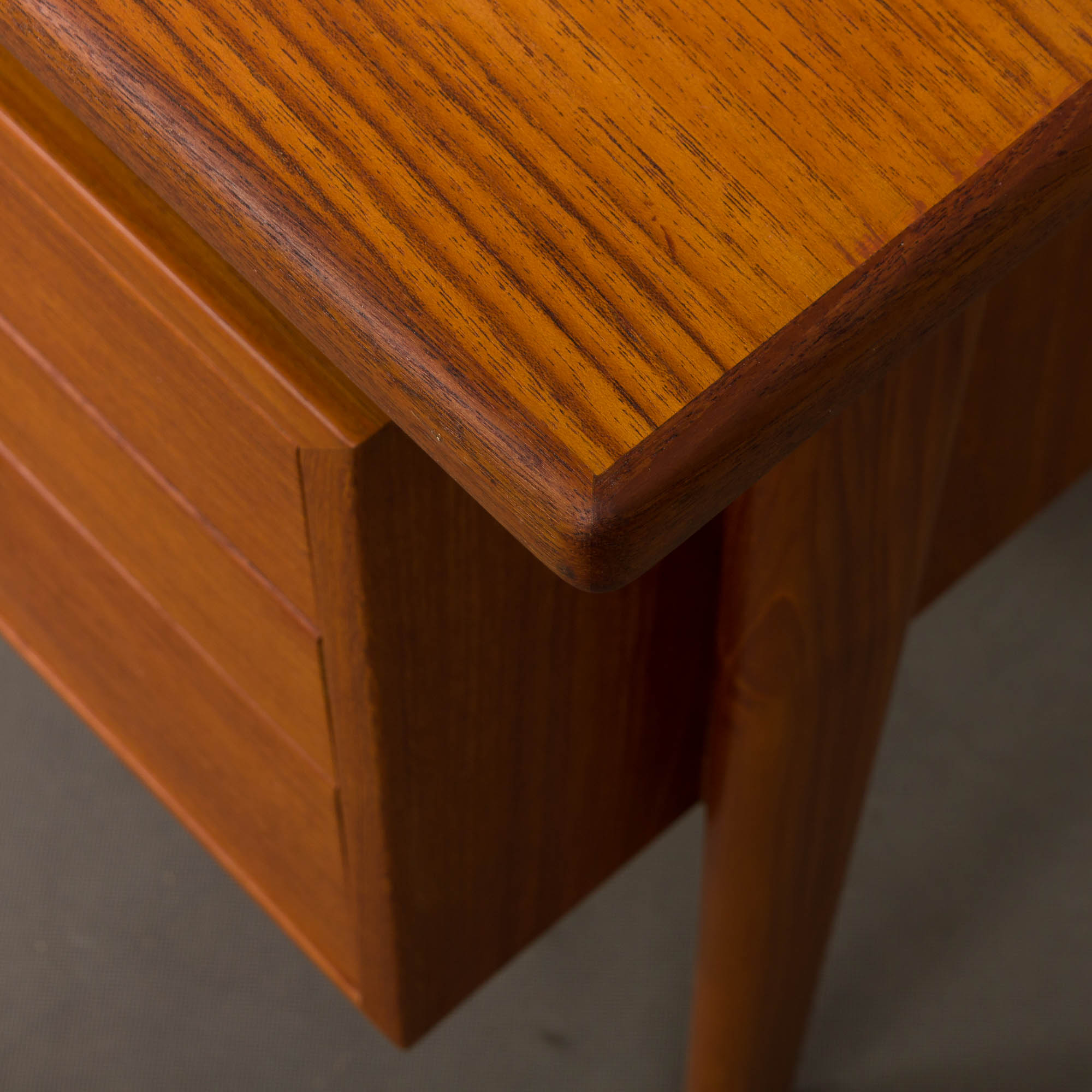 Kai Kristiansen free standing teak desk