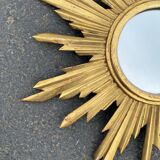 Genuine antique sun mirror