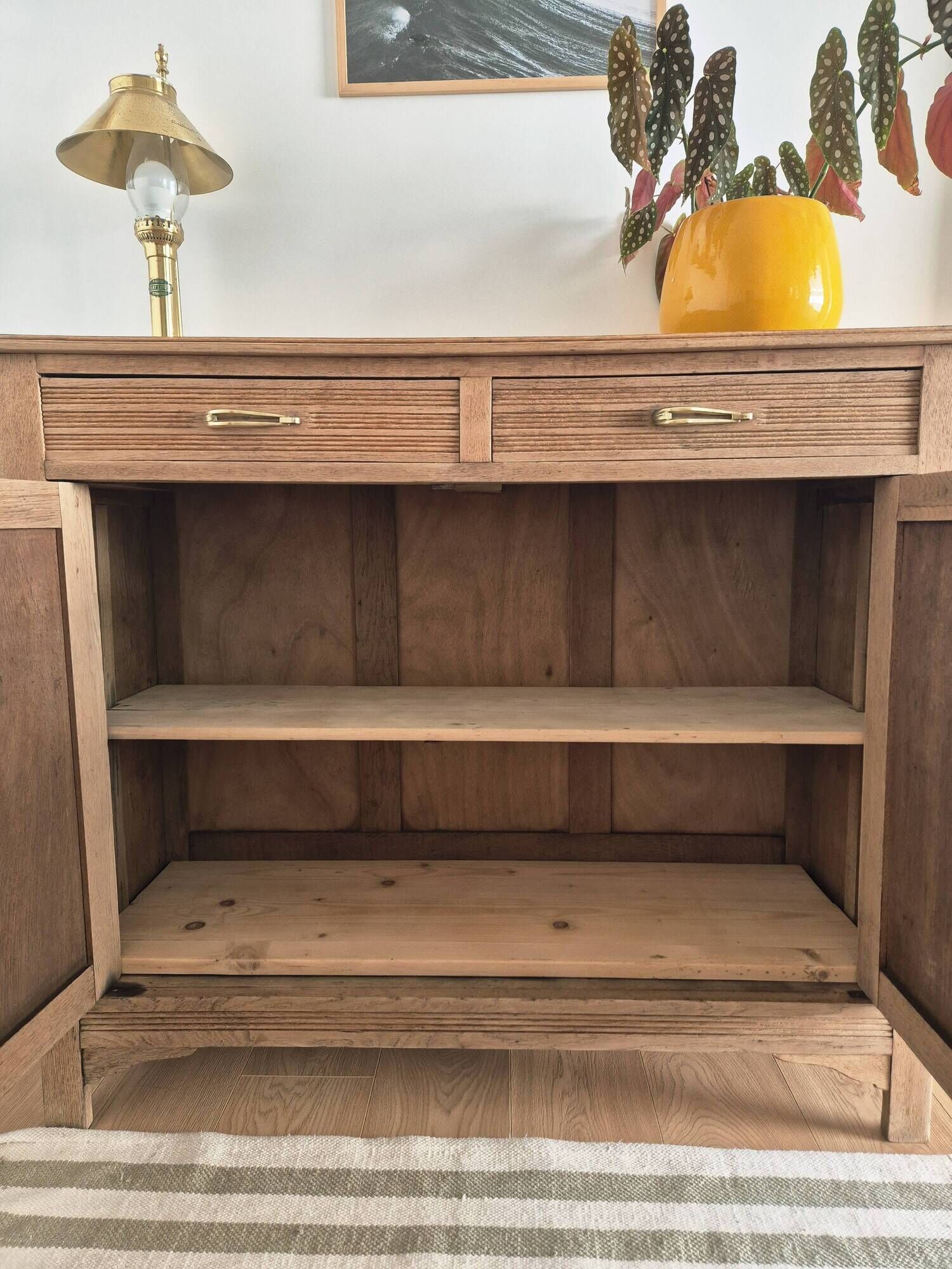Art Deco oak sideboard