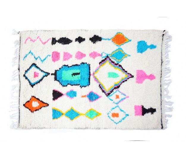 Colorful Berber carpet 160 x 100cm