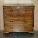 Grande commode antique Thomas Chippendale Sheraton Revival bois dur