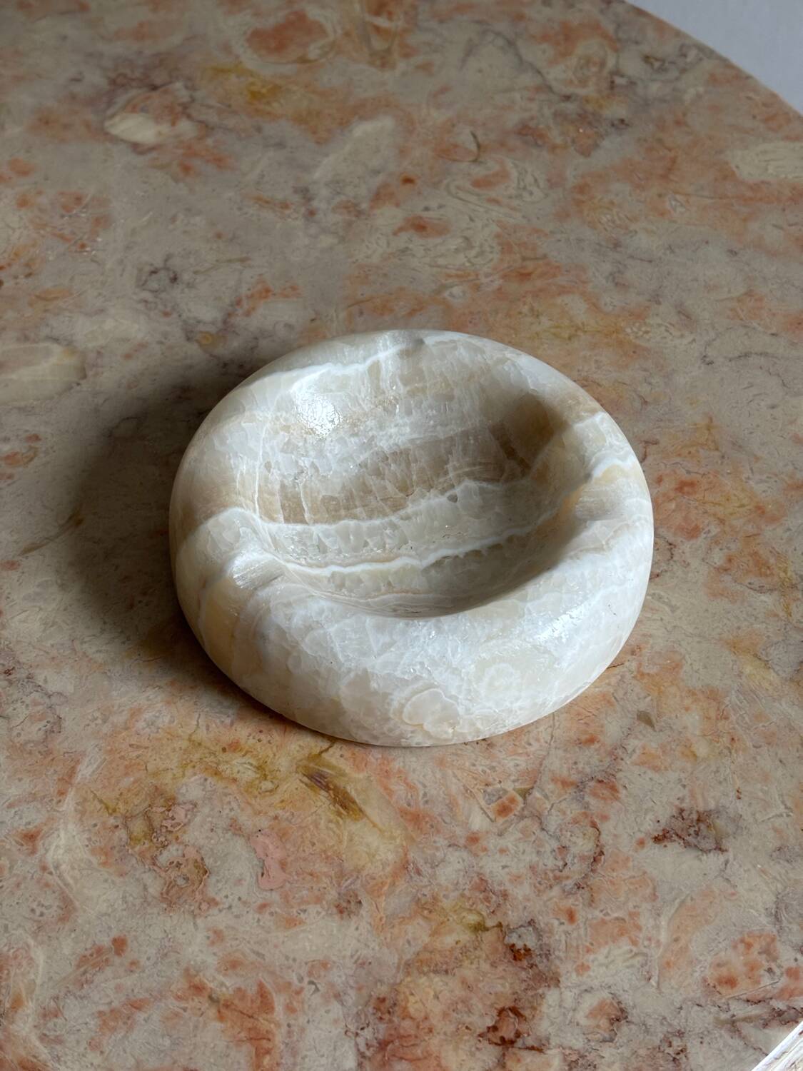 Alabaster ashtray