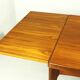 Table à manger en teck par Henning Kjaernulf, Danemark, années 1960.