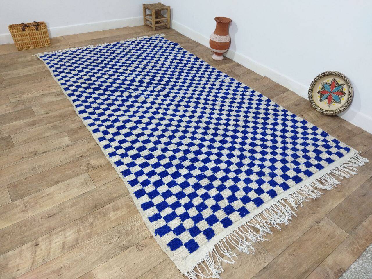 Handmade Moroccan Berber rug 300 X 176 CM