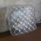 Plafonnier en verre vintage