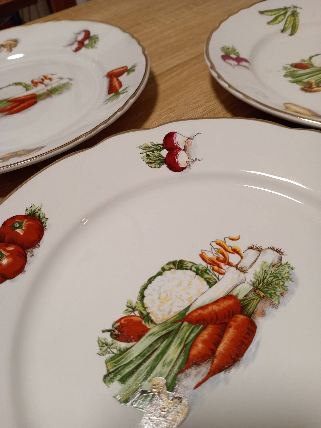 Assiettes Moulin des loups primeur