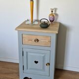 Meuble confiturier pin massif style Alpin