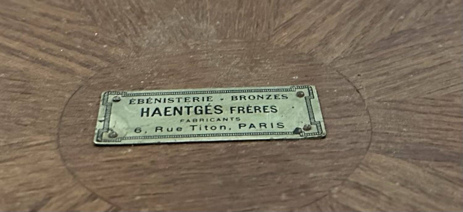 Napoleon III style gueridon from the late 19th century.