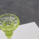 Pair Uranium or annagreen glass candlesticks by Vallerysthal & Portieux