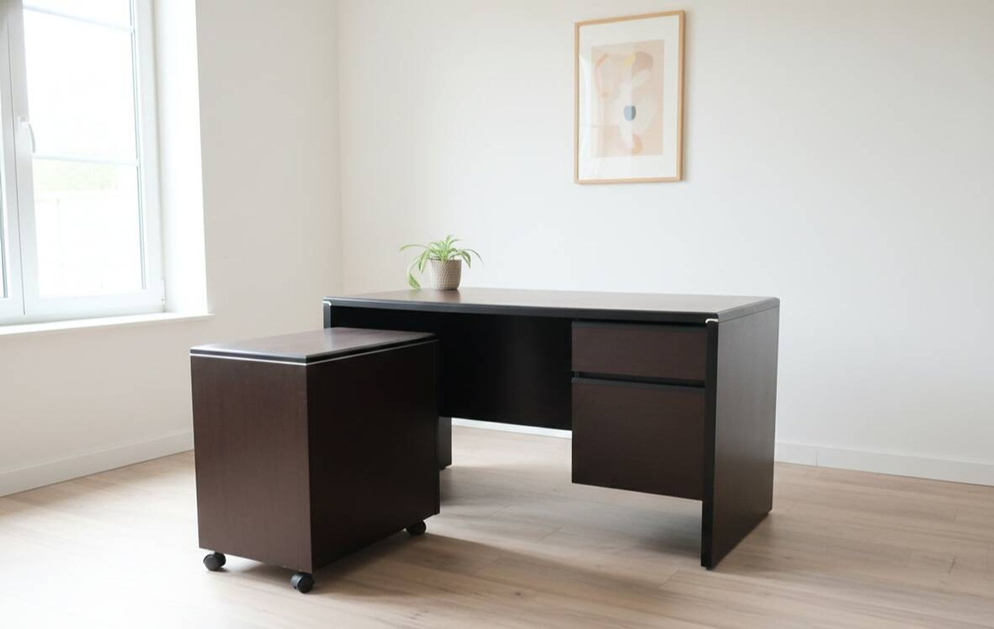 Renovated Modernist Desk – 1960s – Paulin / Hitier Style – Please contact me