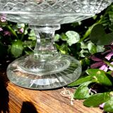 Diamond tip crystal centerpiece empty deco pocket