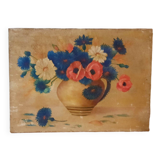 Painting flowers