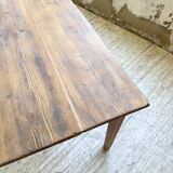 50s pine and oak farmhouse table 2.5m