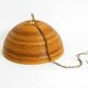 Italian 1970s bamboo ceiling pendant lamp | Ø 72 cm | Vivai del Sud