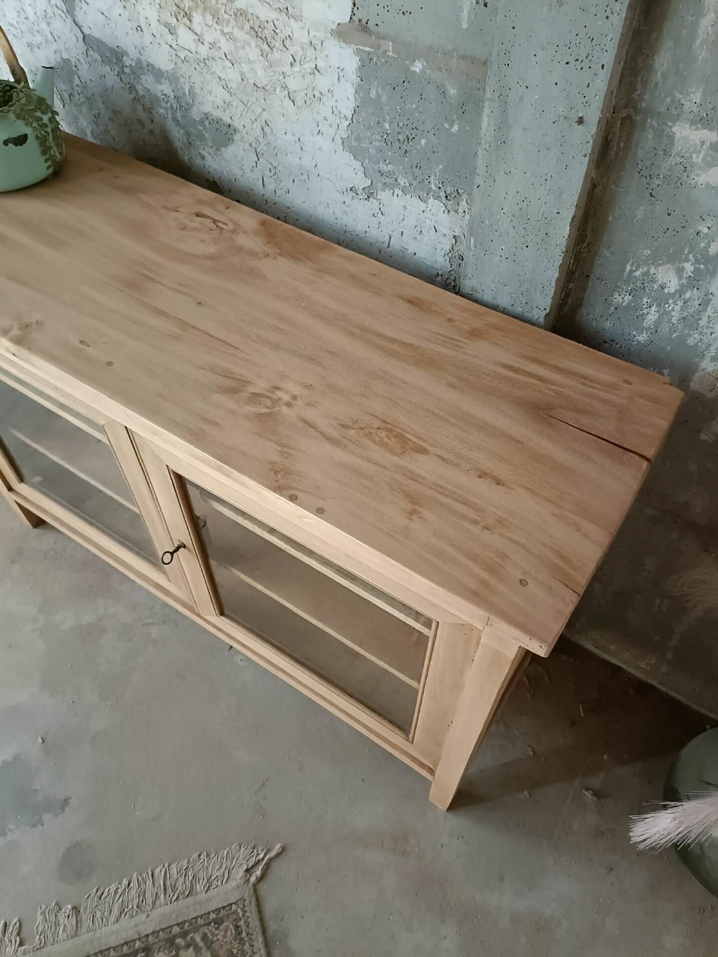 Buffet vitrine 