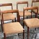 Set of 8 Lübke Rosewood Dining Chairs, Germany, 1960s
