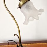 Art Deco style lamp glass paste