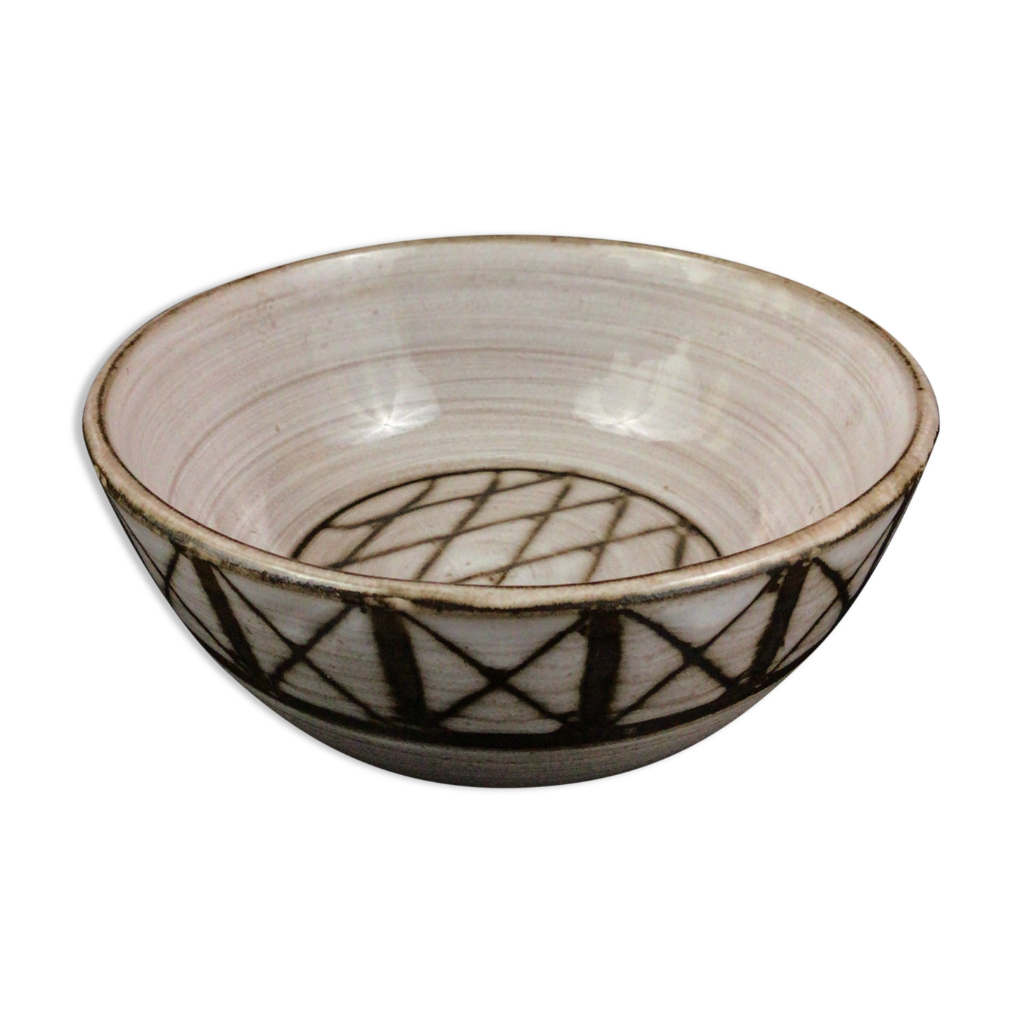 Bowl / cup signed Masson Vallauris