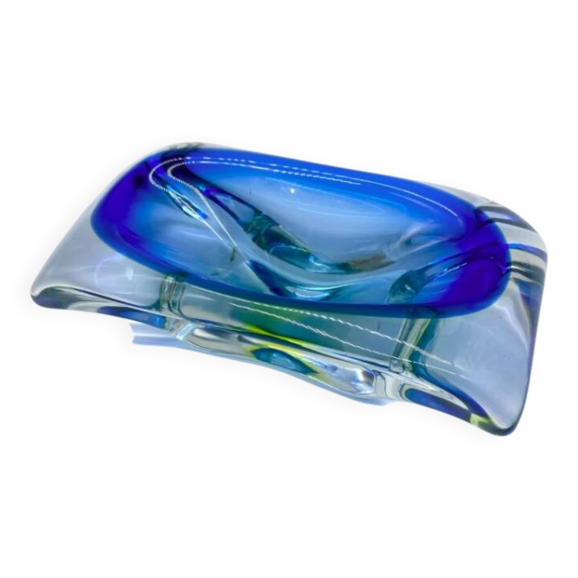 “Fluo Sommerso” ashtray – Murano, 1970s