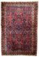 Handmade antique Persian Sarouk rug 94cm x 167cm 1910s