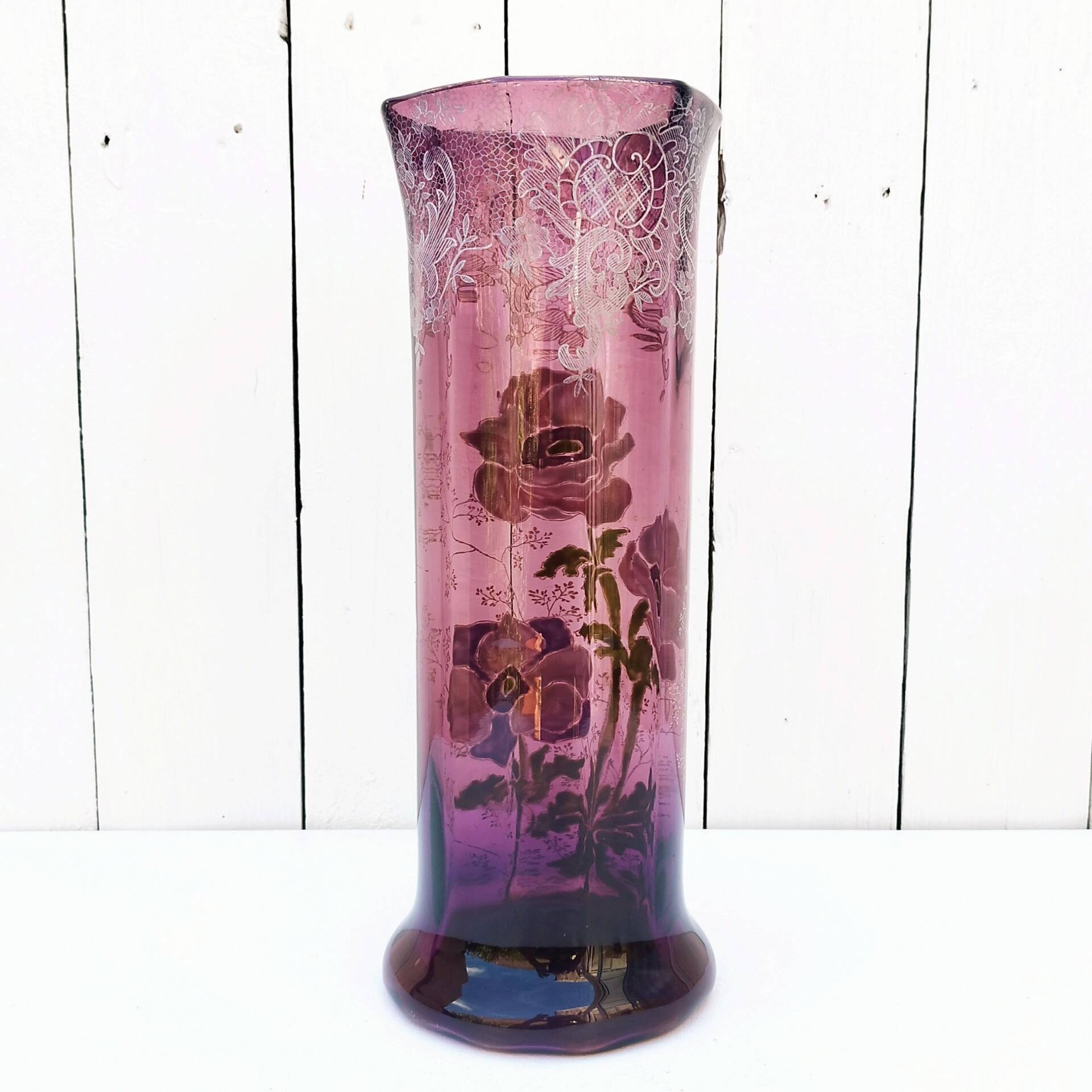 François Théodore Legras art nouveau Montjoye vase