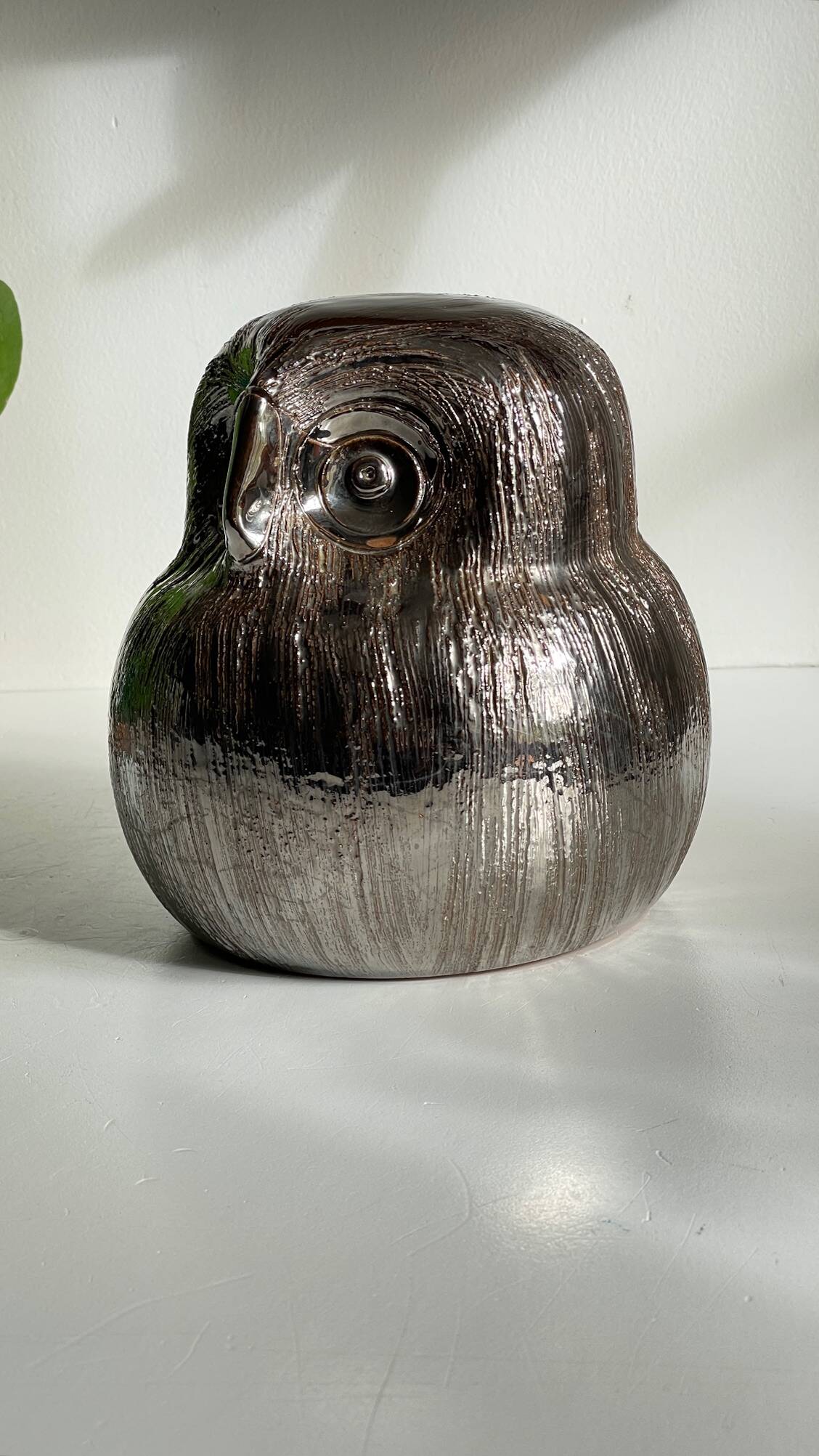 Owl Ceramic by Aldo LONDI