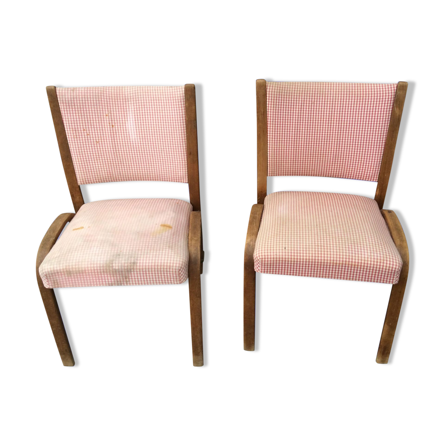 Pair of bridge chairs