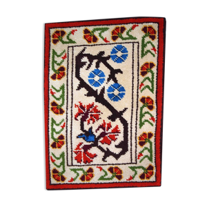 Tapis vintage français savonnerie
