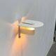 Mid-Century Modern Danish Minimalist Model 3020 Kasket Wall Lamp by Jørgen Klinkby for Lyskaer, 1960s