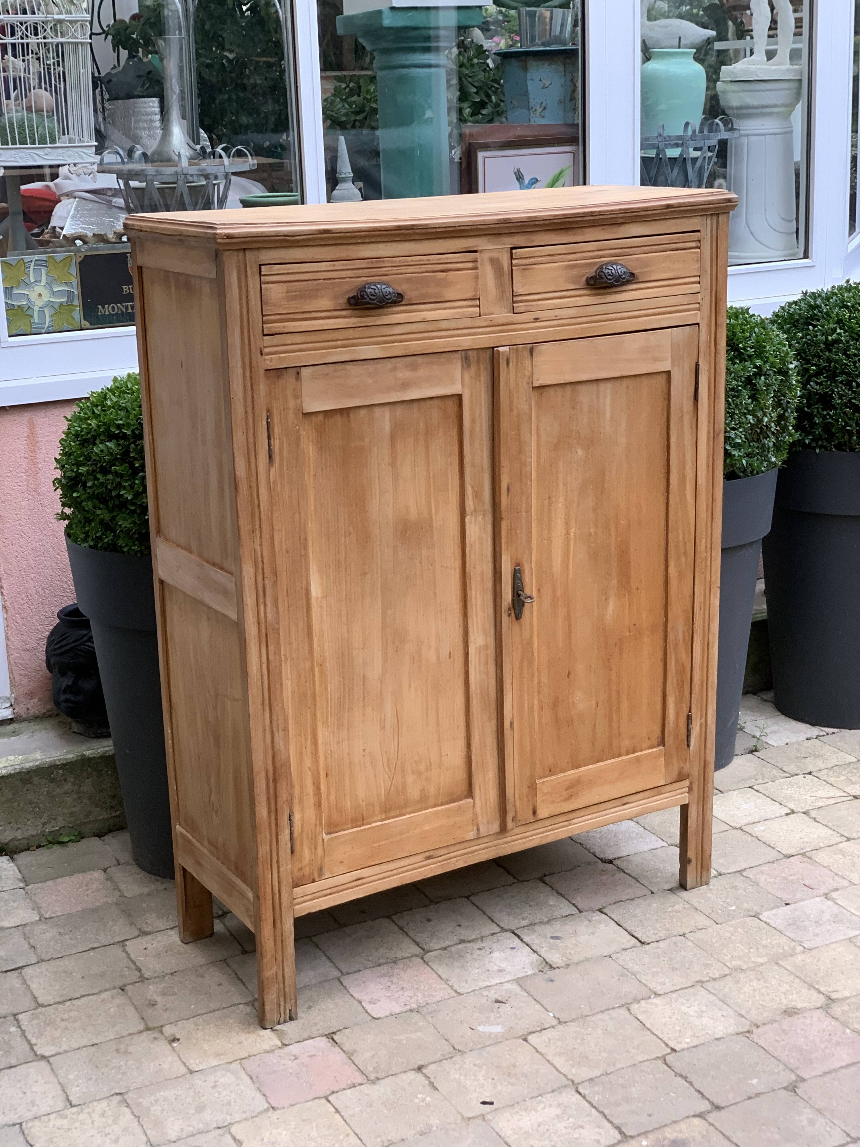 Parisian buffet raw wood