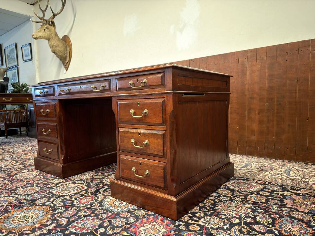 Classic English Globe Wernicke Desk