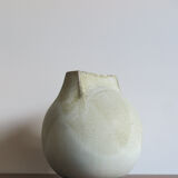 Franco Bucci Italian big sandstone vase, 1970s