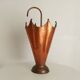 Vintage umbrella stand in Hollywood Regency style from the 1960s.