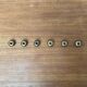 Brutalist Mid-Century Candle Holder in Bronze, 1960s, set of 6