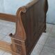 Empire style mahogany bed