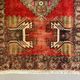 Small vintage turkish rug 101x53 cm, short runner, tribal, shabby, mini carpet