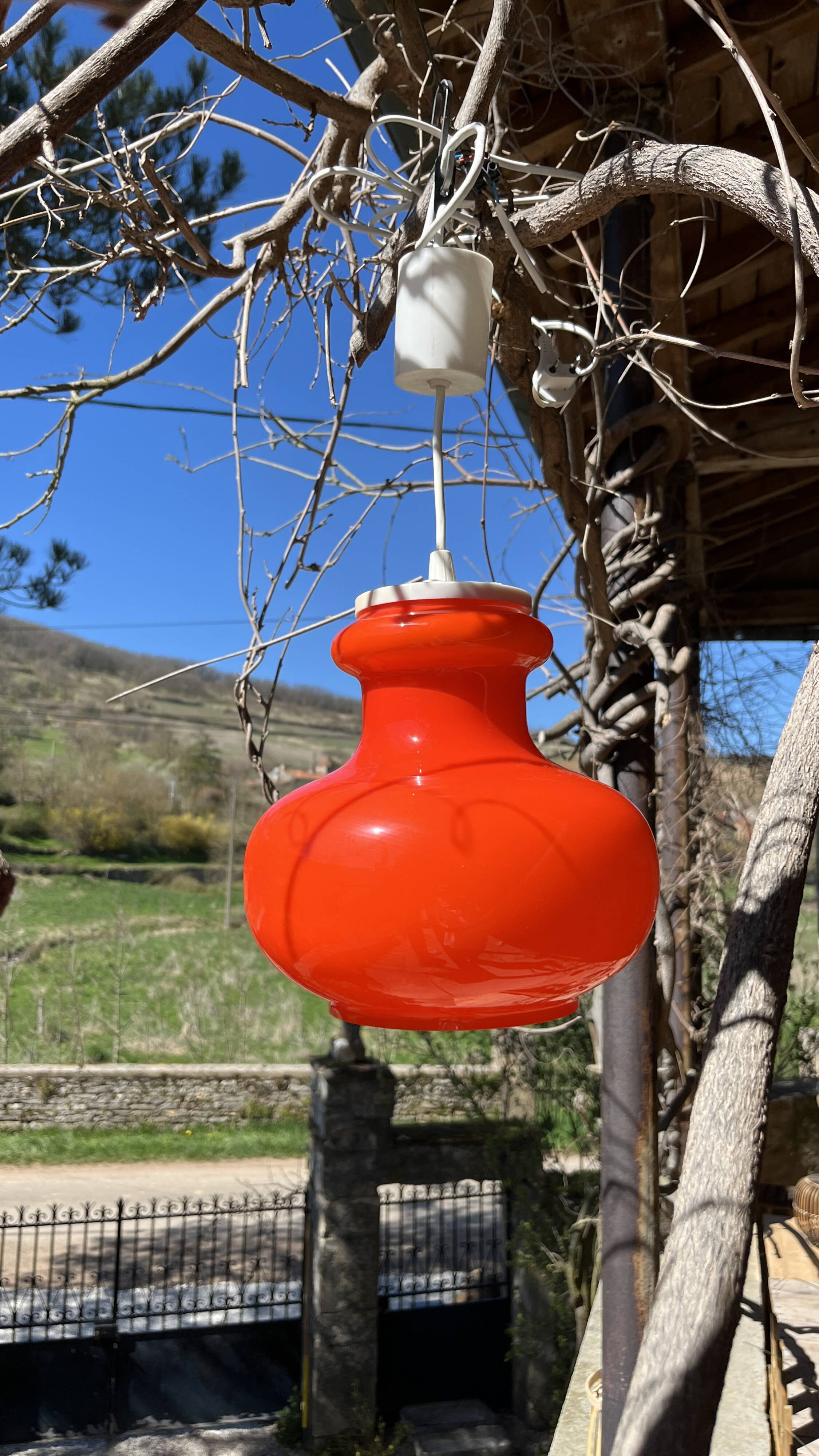 Vintage pendant light