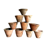 Batch of resin pots from the Landes