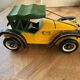Set of 4 vintage wooden cars