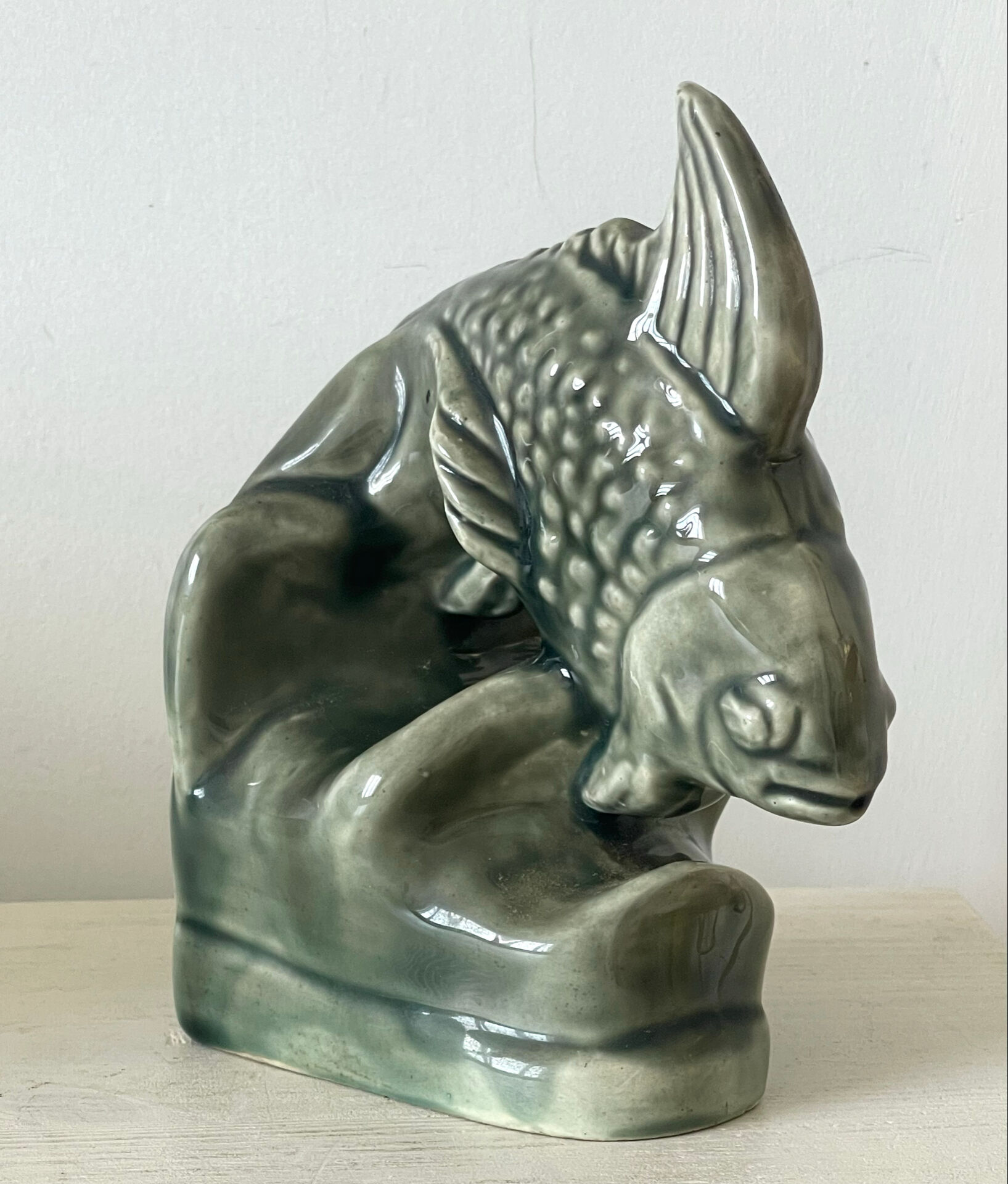 Sculpture en céramique émaillée 1970