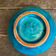 Vintage Green Ceramic Jewellery Box SAFI with Black Decor Morocco